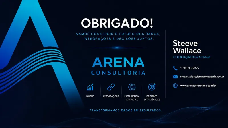 Arena Consultoria — transformamos dados em resultados